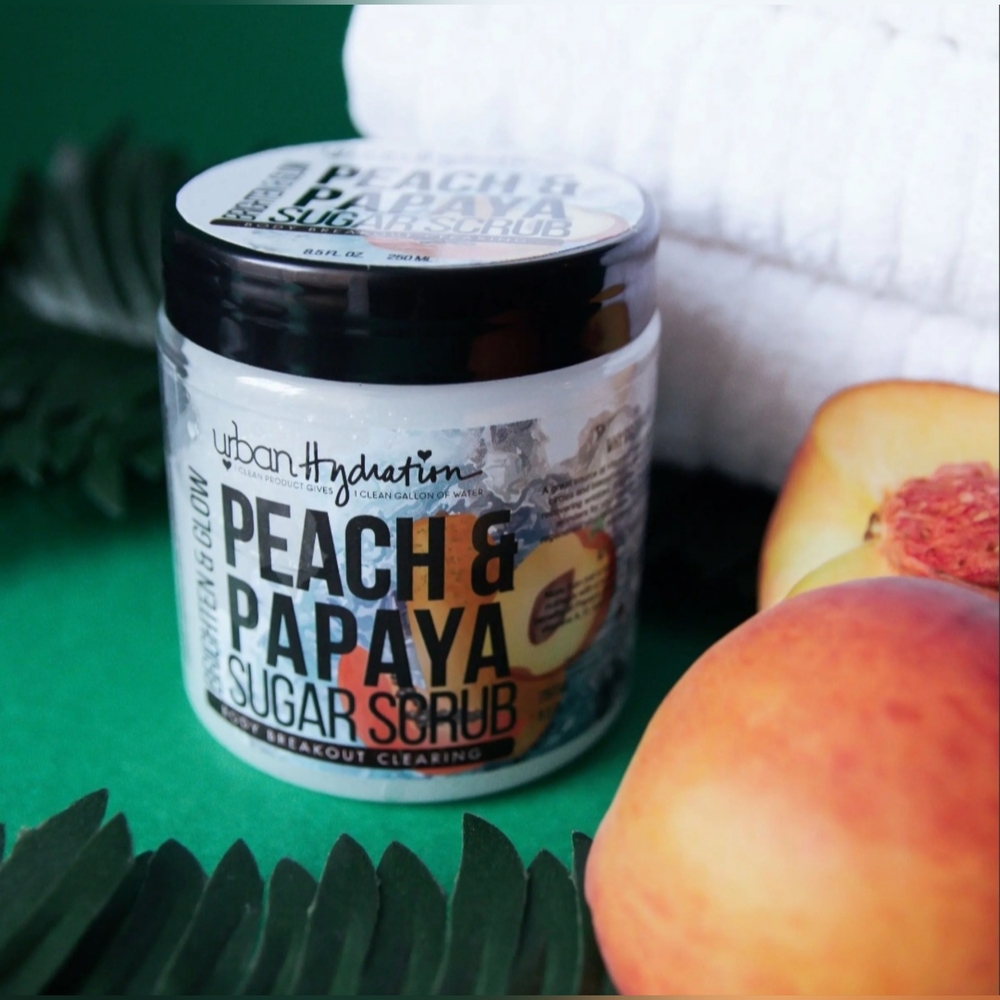 Peach & Papaya Sugar Scrub